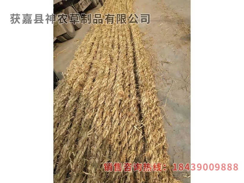 護(hù)坡草繩，護(hù)坡草棒